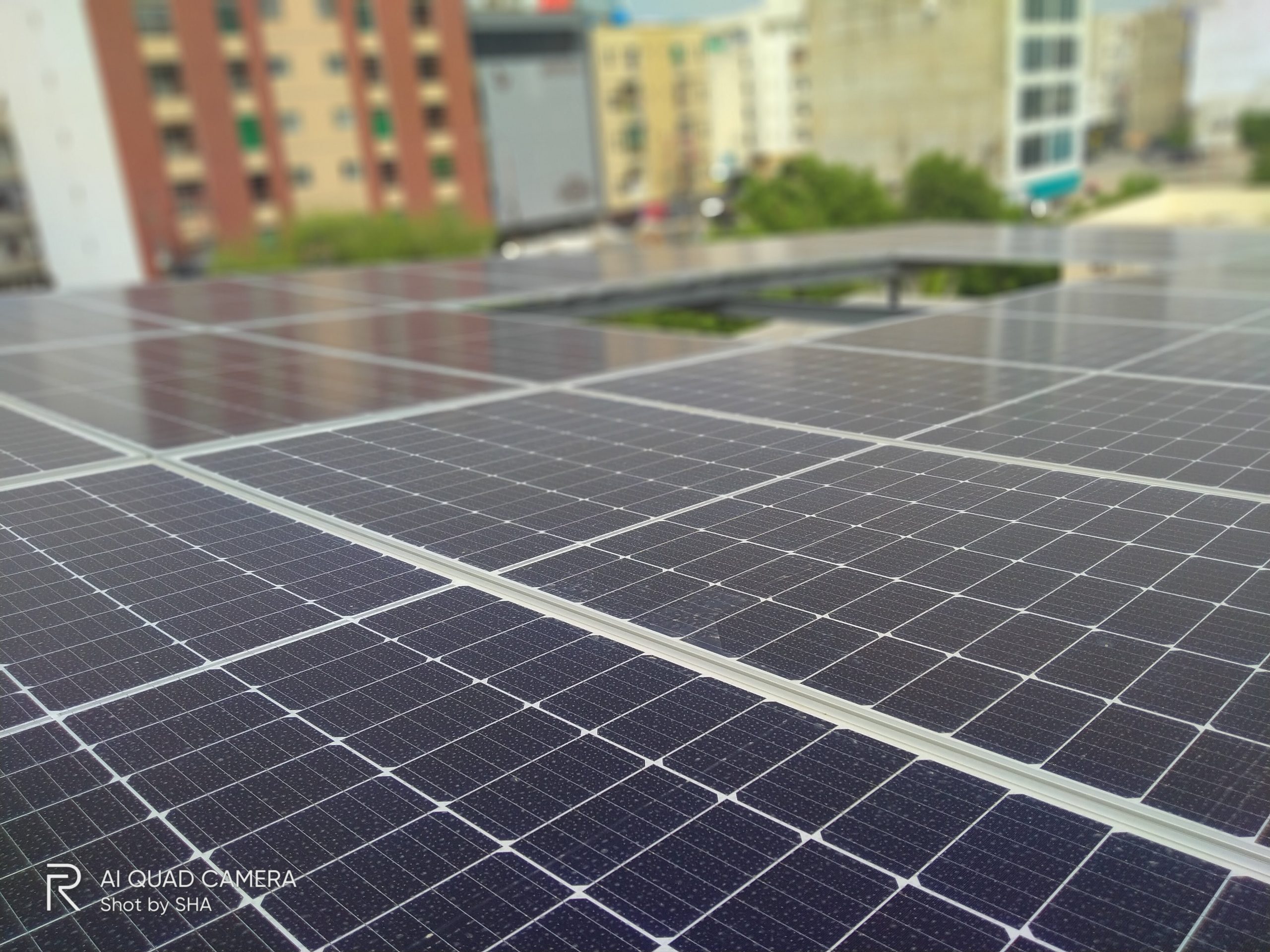 Rooftop solar installation by Alphatechnix